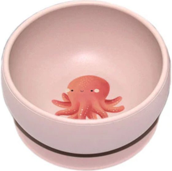 Sassi: Silicone Meal Bowl - Slurpy the Octopus Carousel 1