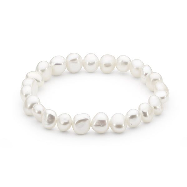 Gorgeous Genuine Keshi Pearl bracelet - 19cm Carousel 1