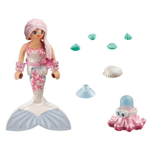 Playmobil Mermaid with Water Spray Octopus Carousel 2
