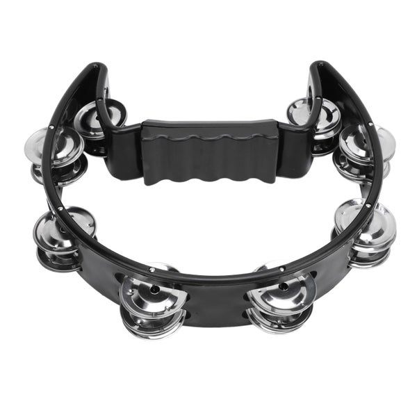 tambourine jingle single row tambourine Tambourine Jingle Black Cat Shape Non Carousel 8