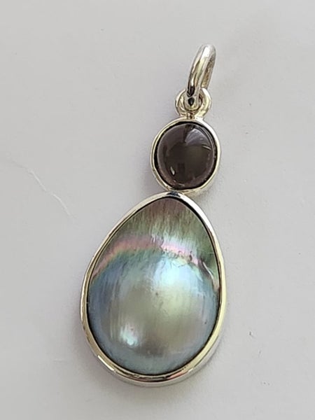 Tahitian Mabea pearl set in Sterling silver Carousel 5