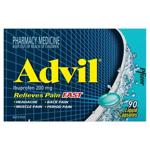 ADVIL Pain Relief 90 Liquid Capsules Carousel 2