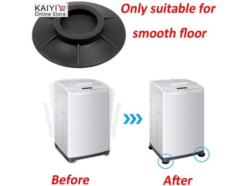 KAZSNG Vibrator Pad Rubber Round Ce Feet Pads Furniture Pads Machine Washing Carousel 1