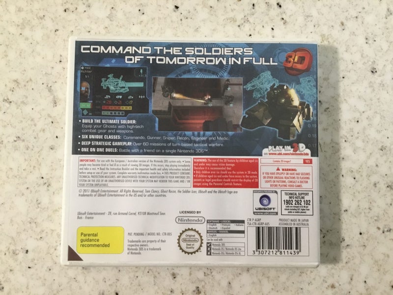 Nintendo 3DS - Ghost Recon - Shadow Wars Carousel 2