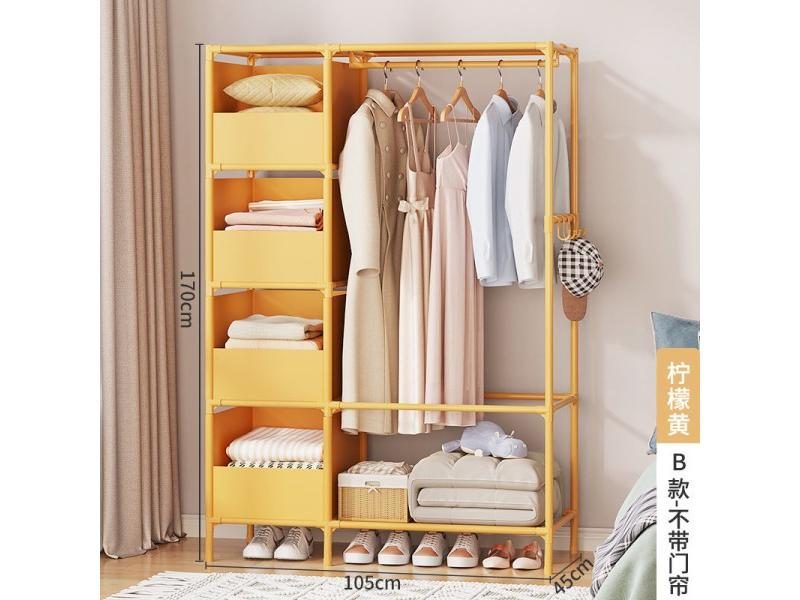 Home Furniture Wardrobe Stand Clothes Rack Coat Stand Wearing For Clothes Carousel 1