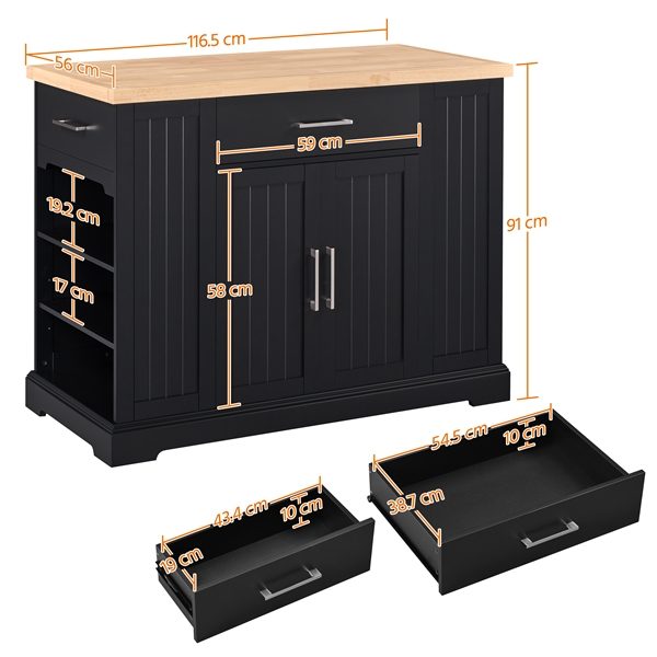 Rolling Kitchen Island Carousel 2