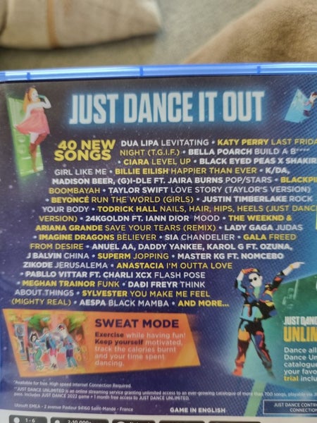 Just dance 2022 Carousel 2