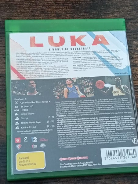 NBA 2K22 Xbox Series X game Carousel 2