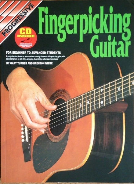 Progressive Fingerpicking Guitar For Beginner to Advanced Students with CD Carousel 1