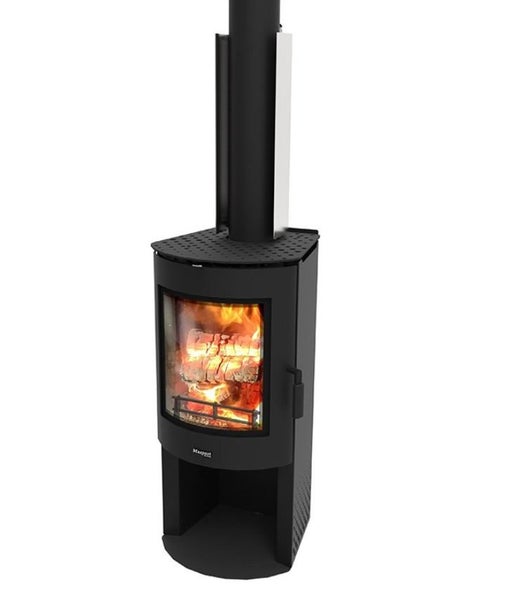 Masport Akaroa Fireplace Freestanding radiant wood fire with wood stacker Carousel 2