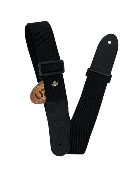 Road Tough Stage Hardware Guitar Strap (Black) Carousel 1