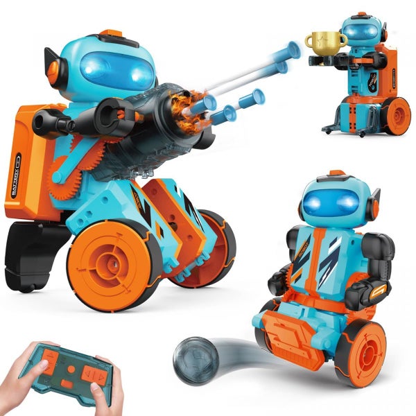 3 in 1 Remote Control & Programming Robotics Building Kit Electric Circuits Carousel 18