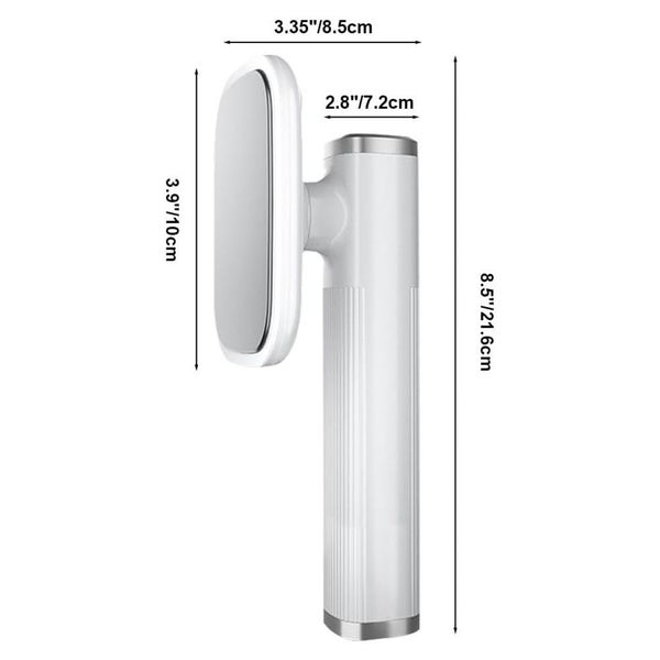 Portable Handheld Iron Steamer for Clothes Travel Home Use -White Carousel 4