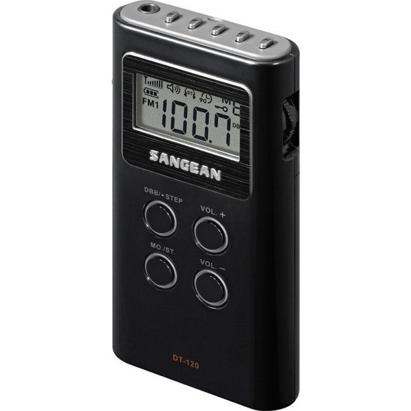 DT120BK Black FM/AM Radio Pocket Size With Earphones Carousel 2