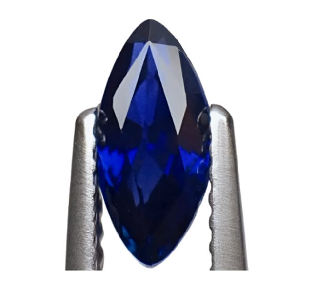 1.14CT UNHEATED MARQUISE 100% NATURAL RICH BLUE SAPPHIRE Carousel 2