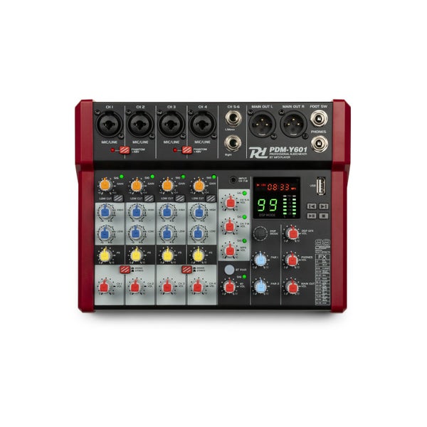 Studio Music Mixer 6-Channel Carousel 1