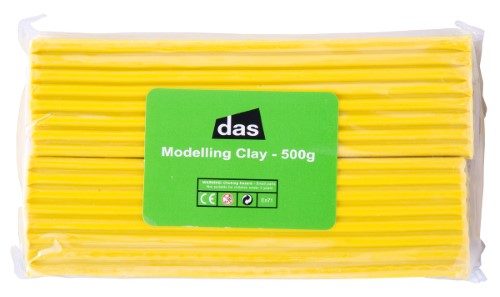 Das Modelling Clay 500g Yellow Carousel 1