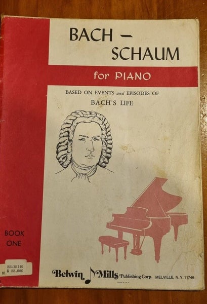 Bach Schaum for Piano Based on events and episodes of Bach's life Carousel 1