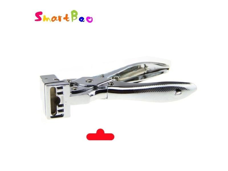 T Shape Hole Punch Butterfly Shape Hanging Holes For PVC ID Cards With Standard Carousel 1