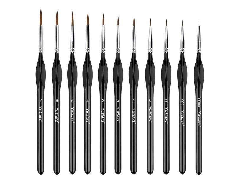 Professional Miniature Paint Brush Set For Warhammer 40K Dnd Citadel Scale Carousel 1
