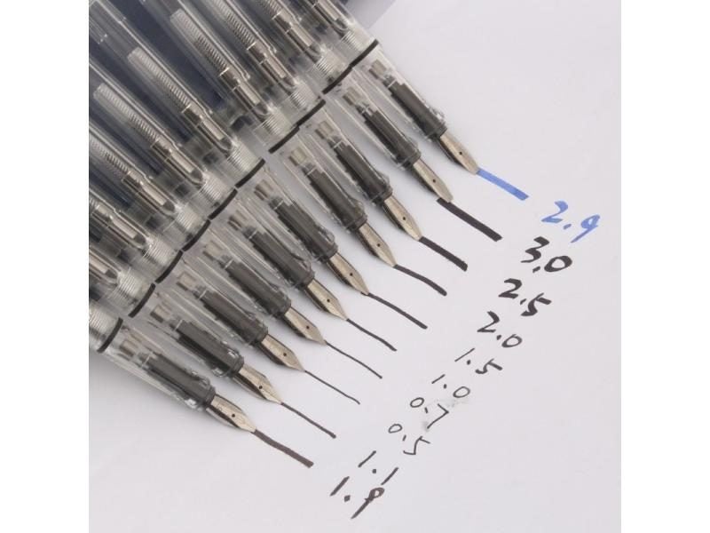 8 Size Calligraphy Parallel Pen Art Flat Tip Tibetan Arabic Fountain Pen Carousel 2
