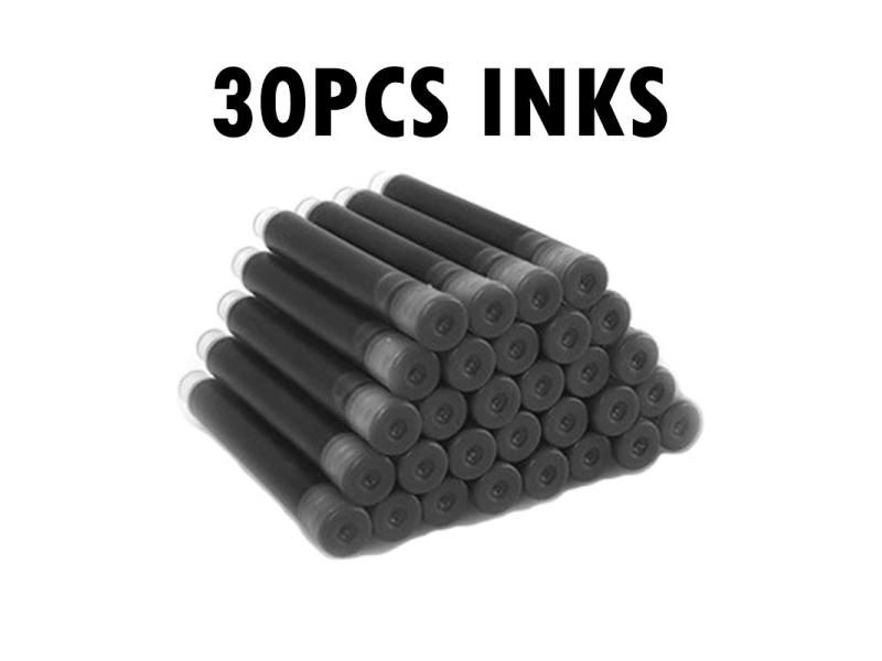 11PCS Fountain Pen Set 0.38mm Replaceable Writing Supplies Carousel 1