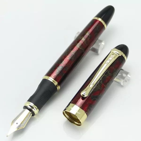 JINHAO X450 Limited Edition Fountain Pen Ink Pens Dark Green And Golden 18KGP Carousel 1