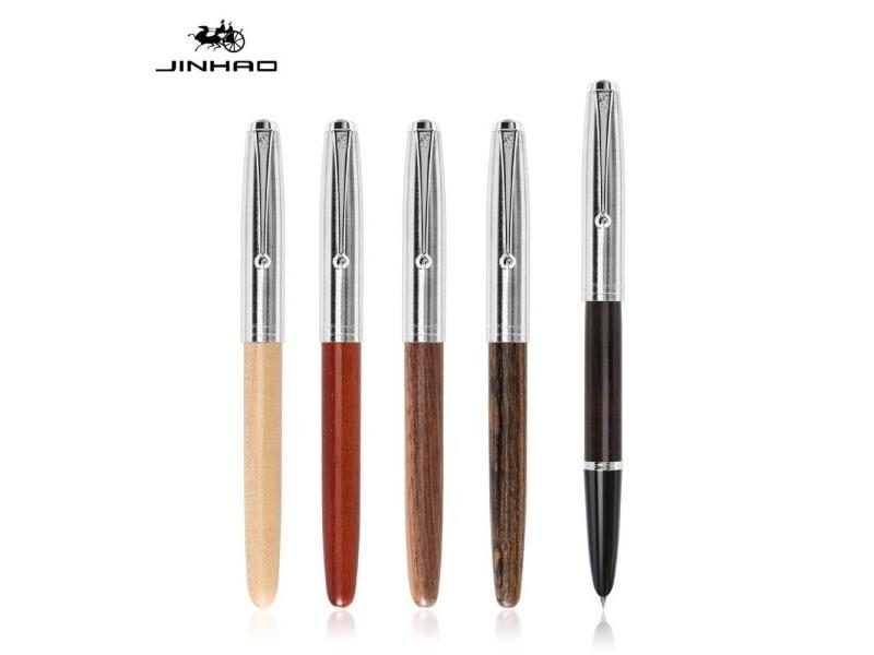 Remastered Classic Wood Fountain Pen 0.38mm Extra Fine Nib Calligraphy Pens Carousel 2