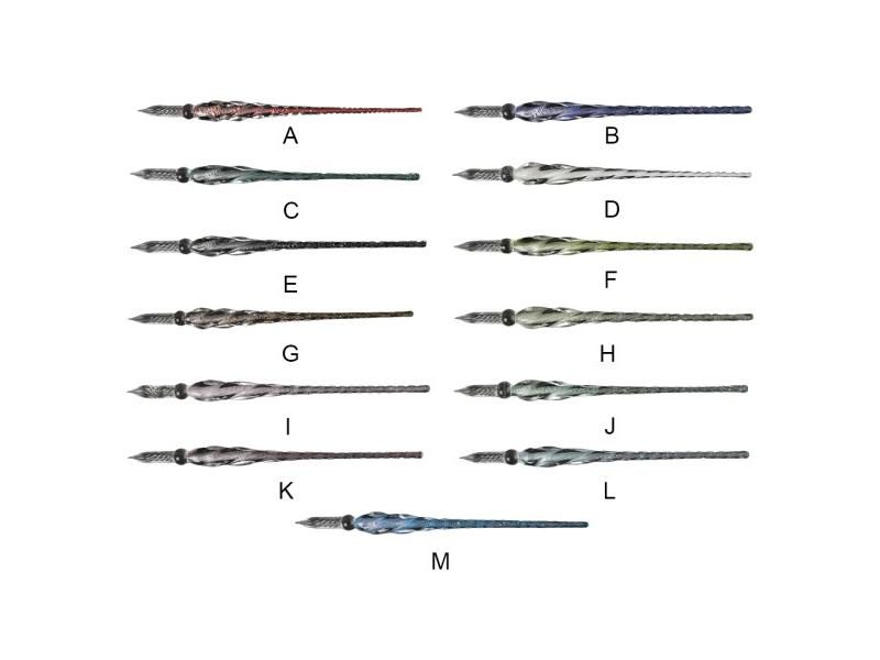 Glass Dipping Pen For Adults Fill Ink DIY Artistic Writing Carousel 2