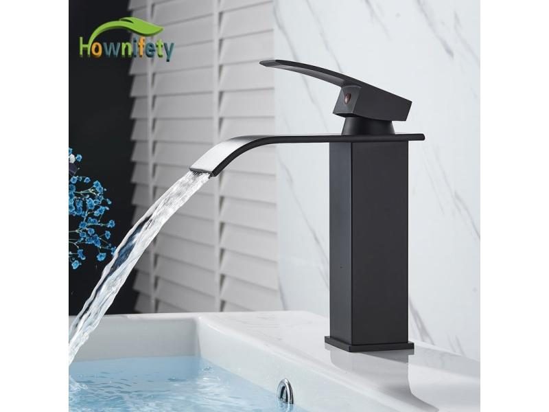 Chrome Nickel ORB Black Basin Sink Faucet Hot Cold Mixer Carousel 2