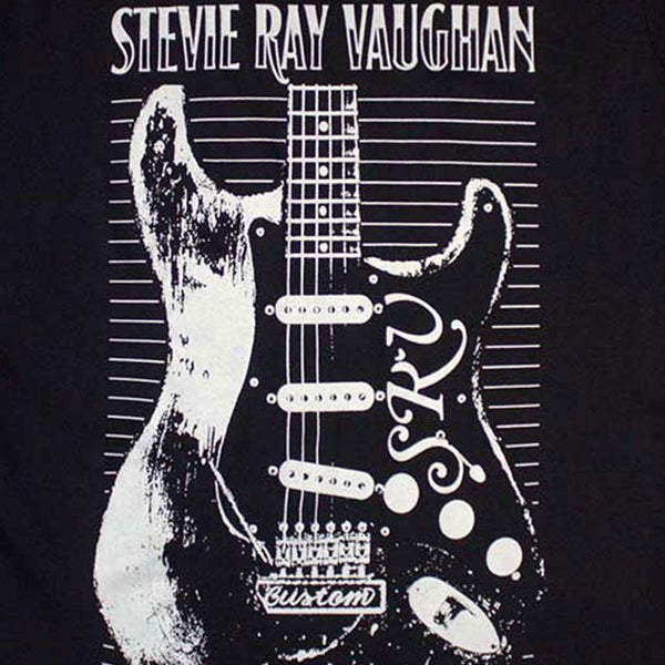 Stevie Ray Vaughan Guitar T Shirt Carousel 2
