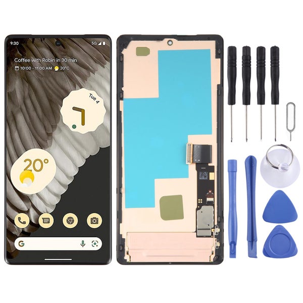 Google Pixel 7 Pro LCD Display Touch Screen Digitizer Assembly Black OLED Carousel 1