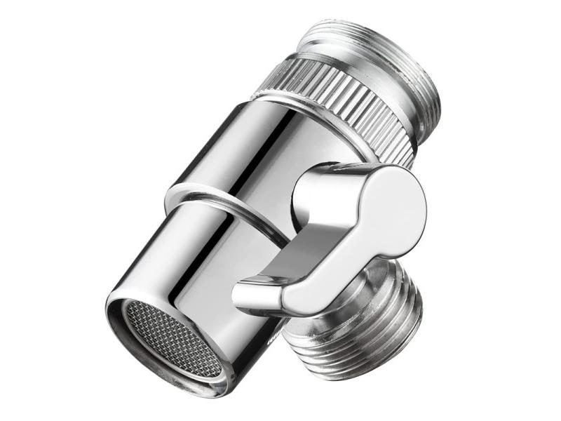 Kitchen Faucet Adapter Bathroom Switch Splitter Diverter Sink Valve Water Tap Carousel 1