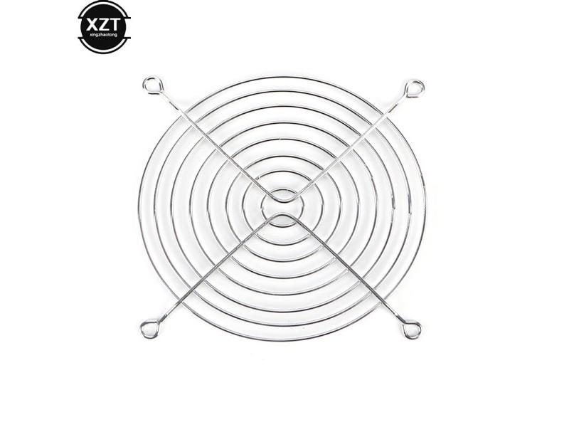 CPU Cooling Fan Cover 12cm Computer Chassis Metal Net Carousel 2