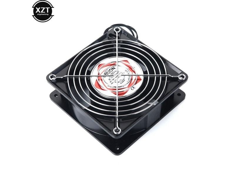 CPU Cooling Fan Cover 12cm Computer Chassis Metal Net Carousel 1