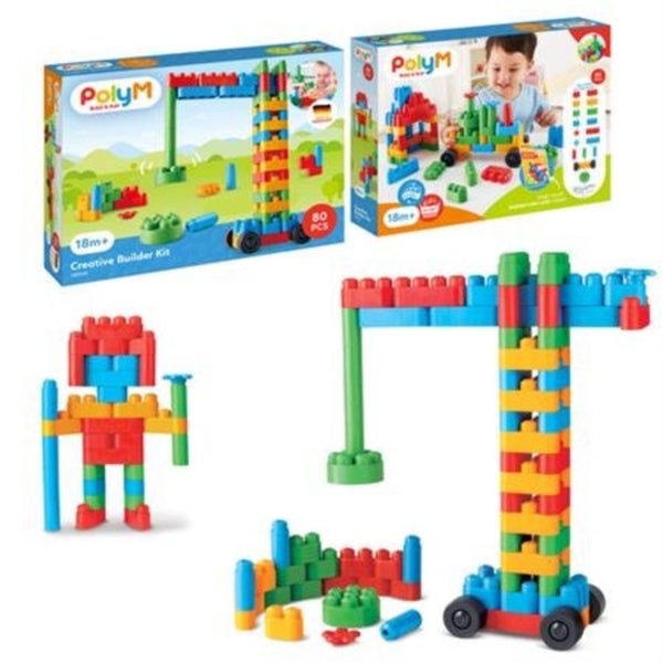 Blocks Creative Builder Kit - PolyM Carousel 1