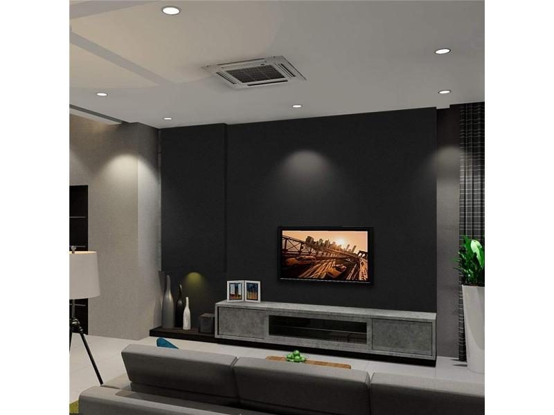 40CM Width Black Matt Thickened Furniture DIY Wallpaper For Cupboards Tables Carousel 1