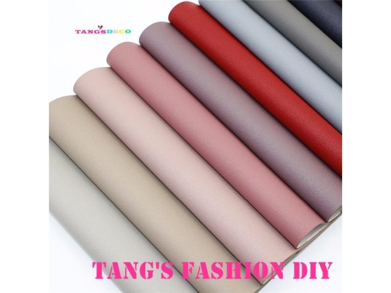 13pcs 20X22CM DIY Hair Bow Material High Quality Dark Embossed PU Leather Carousel 1