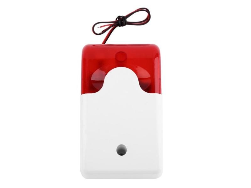 120 DB Flash LED Strobe Light Wired Siren 12V/ 5V /24V /220V Work For Wifi GSM Carousel 2
