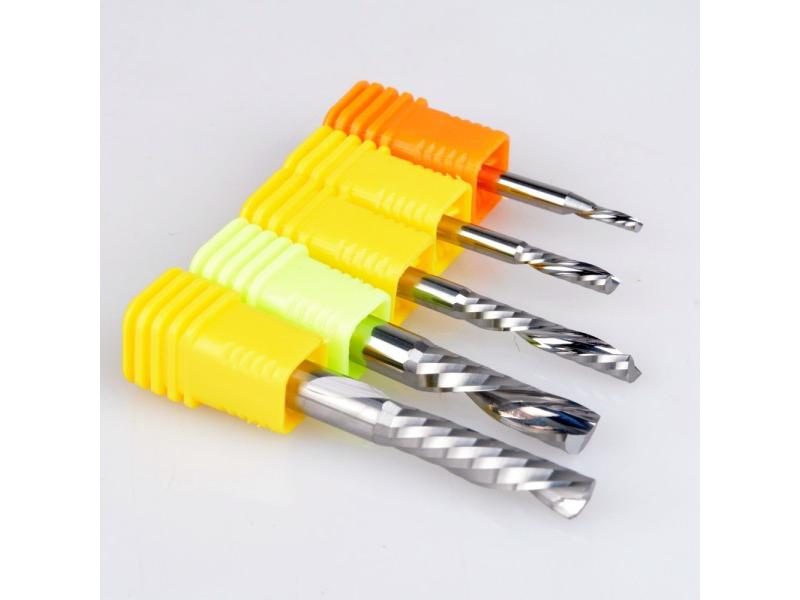 1Pcs AAA Left Spiral Down Cut Router Bit With Different Sizes Carousel 1