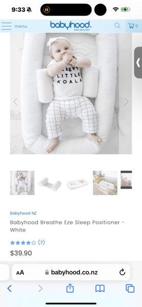 Baby Sleep Positioner Carousel 1