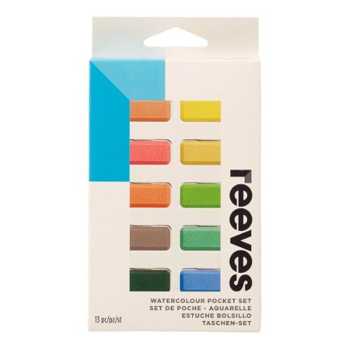Reeves Water Colour Sets - 12 Colour Pocket Set Carousel 1