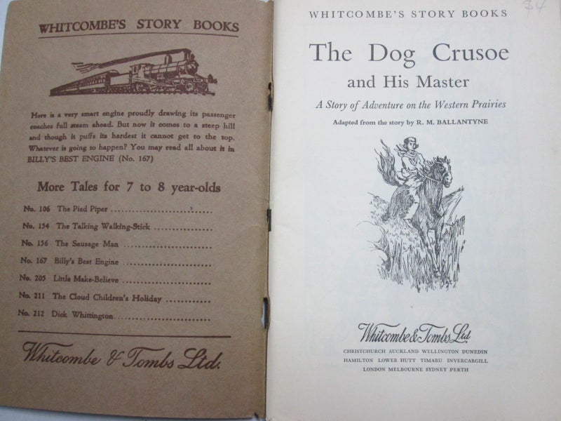 THE DOG CRUSOE AND HIS MASTER Carousel 2
