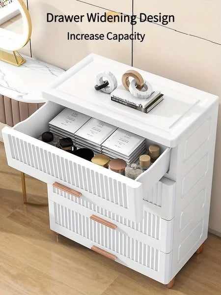NNETM Effortlessly decluttering with the Plastic Drawer Storage Cabinet Organ... Carousel 4