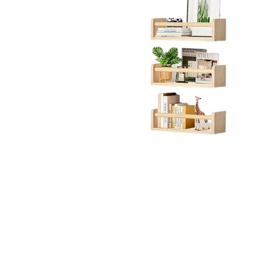 NNETM Chic Hanging Book Shelf: Elevate Your Book Display Carousel 2