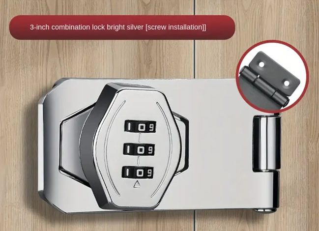 Rotary Hasp Combination Lock Carousel 2