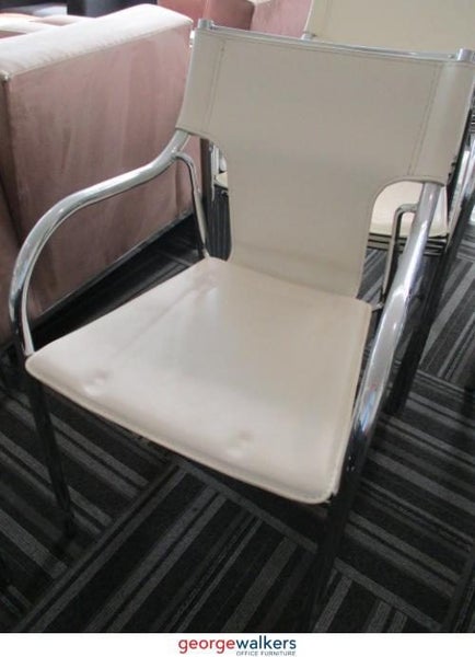 PR5408 - White Bolton Stackable Chair Carousel 3