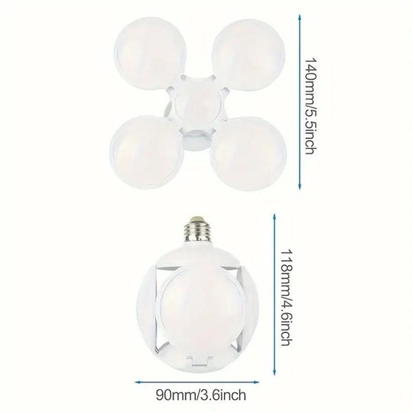 Foldable LED Football Bulb - E27 Carousel 4