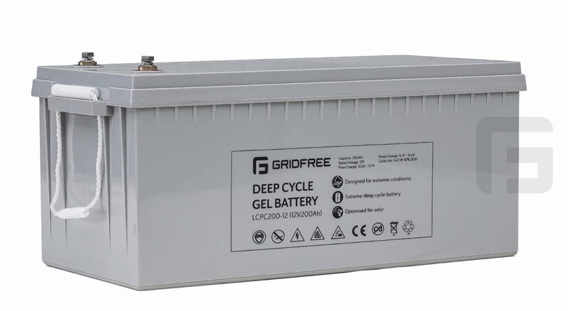 GridFree 12V Deep Cycle Battery - Solar, Rv, Marine Carousel 2