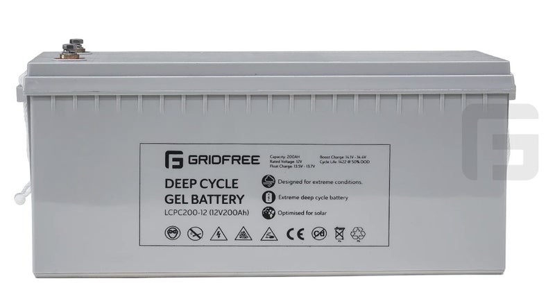 GridFree 12V Deep Cycle Battery - Solar, Rv, Marine Carousel 1